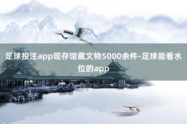 足球投注app现存馆藏文物5000余件-足球能看水位的app